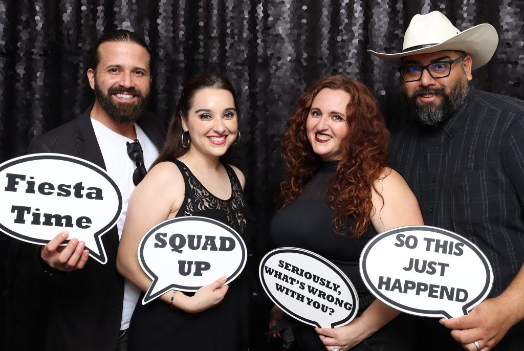 Photo booth rental at Ivan’s 40th milestone birthday celebration in Anaheim, CA